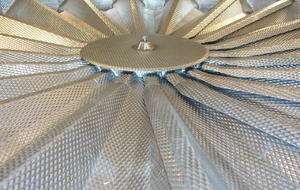 SS Perforated Sheet used in Machinery Applications